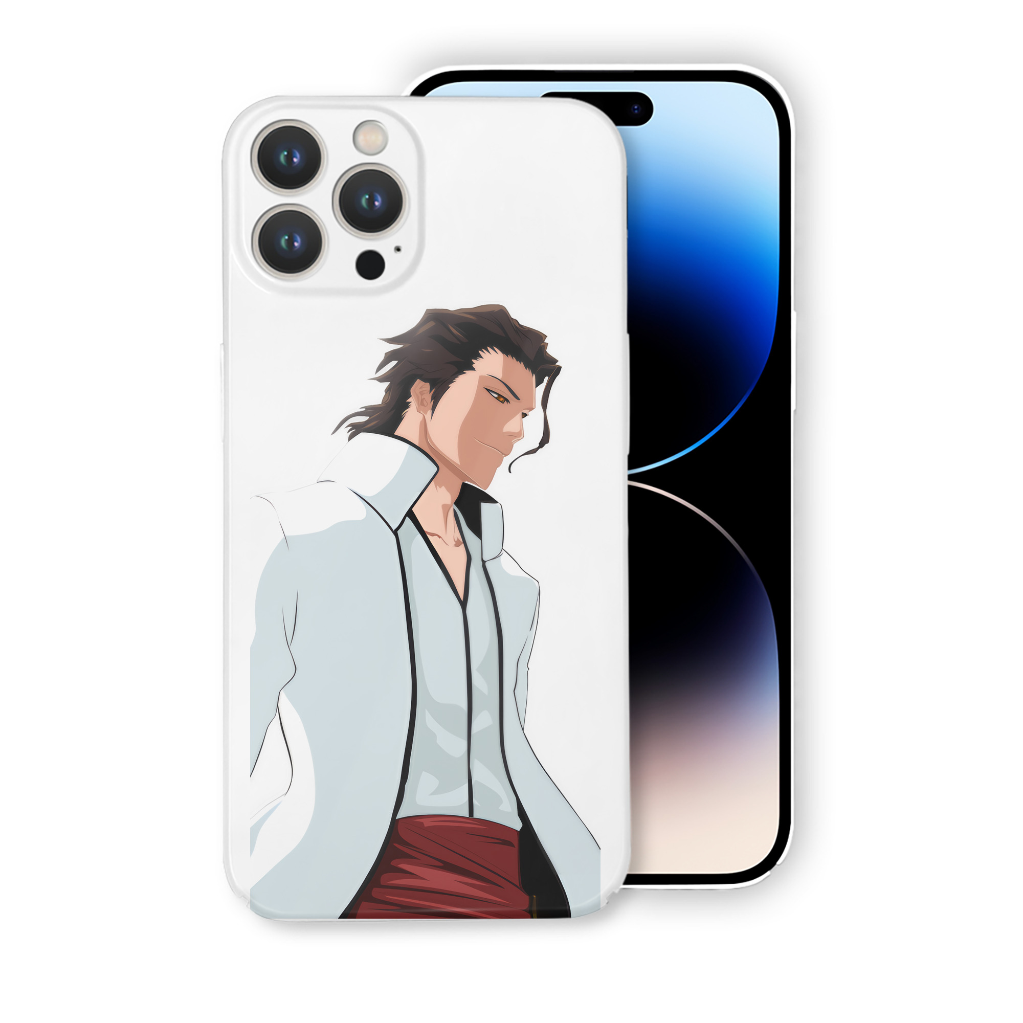 （画像用） ブリーチ 藍染 惣右介（あいぜん そうすけ） BLEACH Aizen Sousuke 【iPhone 14シリーズ対応】ハードケース